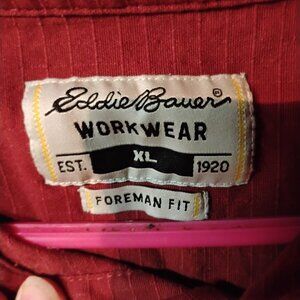 Eddie bauer work shirt